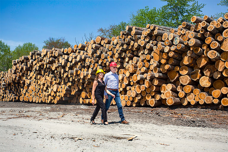 Hancock Lumber CFO with GSB lender