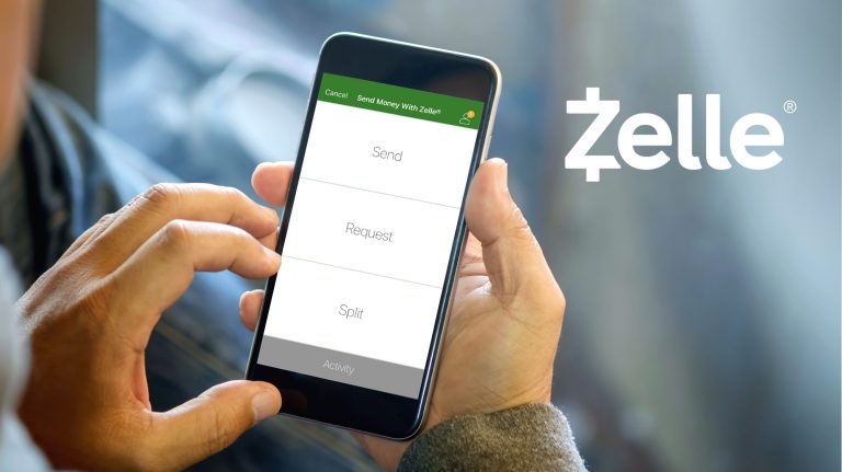 Zelle screenshot on mobile phone